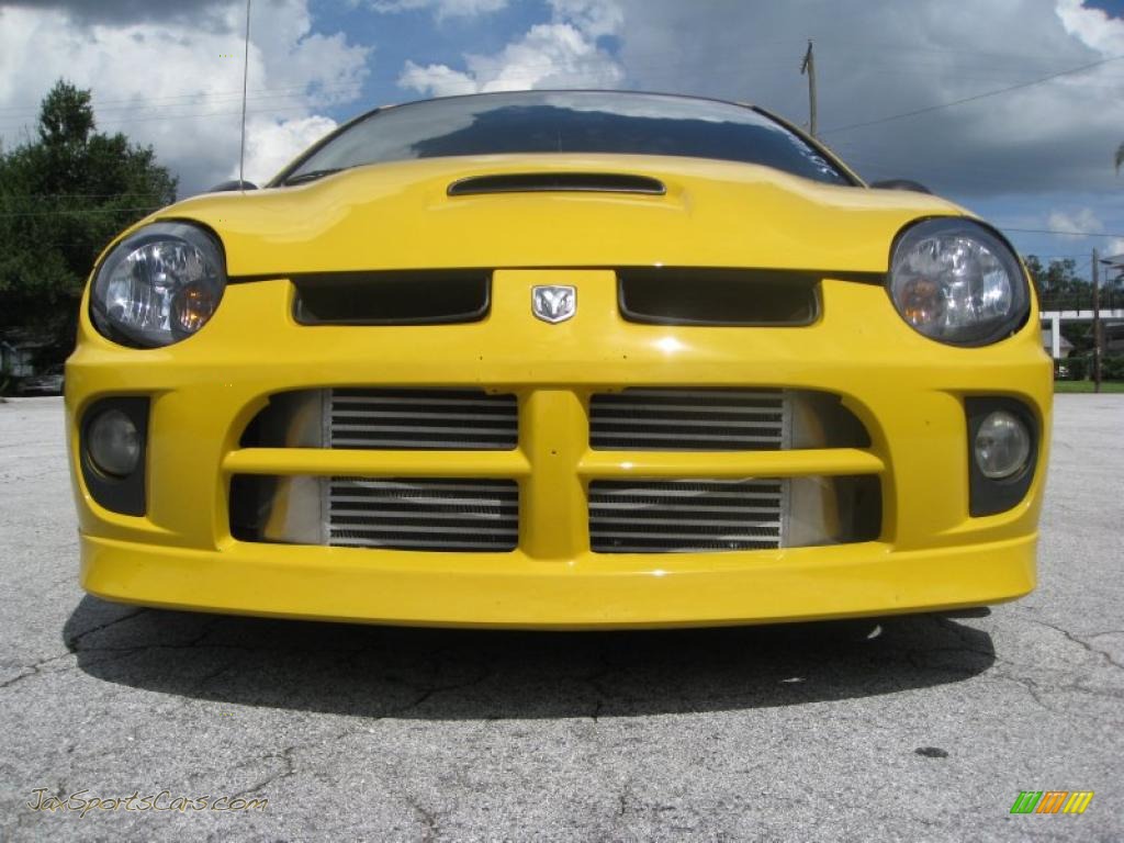 Solar Yellow / Dark Slate Gray Dodge Neon SRT-4 Solar Yellow / Dark Slate Gray Dodge Neon SRT-4