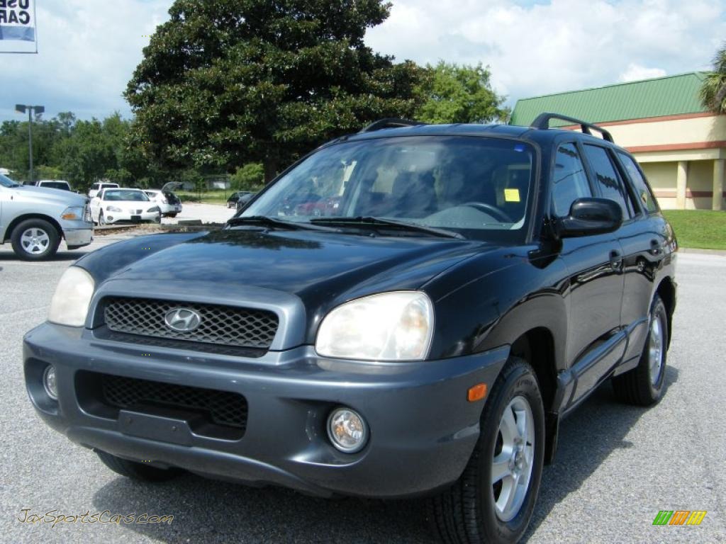 Black Obsidian / Gray Hyundai Santa Fe GLS Black Obsidian / Gray Hyundai Santa Fe GLS