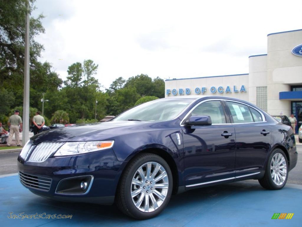 Kona Blue Metallic / Cashmere Lincoln MKS FWD