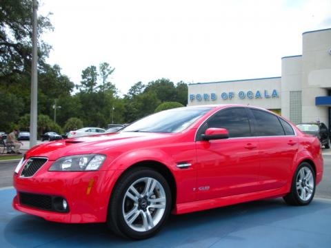Liquid Red 2008 Pontiac G8 Liquid Red 2008 Pontiac G8