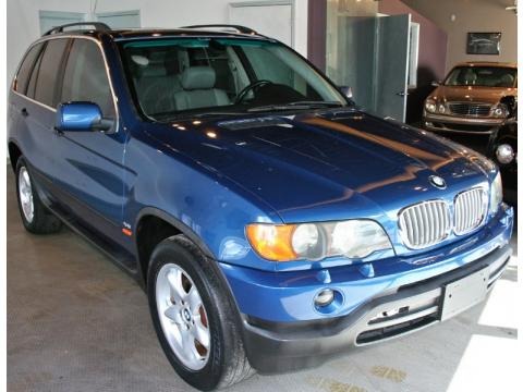 Topaz Blue Metallic 2000 BMW X5 4.4i Topaz Blue Metallic 2000 BMW X5 4.4i