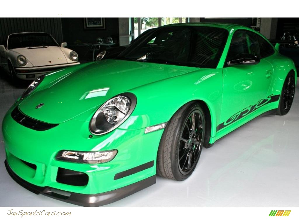Green/Black / Black w/Alcantara Porsche 911 GT3 RS