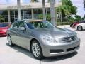 Infiniti G 35 Sedan Platinum Graphite Metallic photo #1