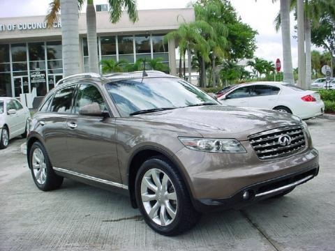 Autumn Copper Metallic 2006 Infiniti FX 35 Autumn Copper Metallic 2006 Infiniti FX 35