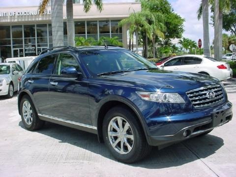 Sapphire Blue Metallic 2007 Infiniti FX 35 Sapphire Blue Metallic 2007 Infiniti FX 35