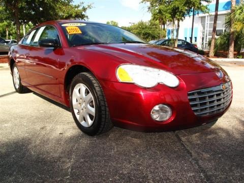 Deep Red Pearl 2004 Chrysler Sebring Coupe Deep Red Pearl 2004 Chrysler Sebring Coupe
