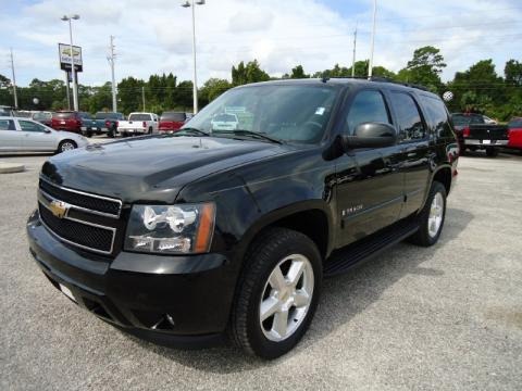Black 2008 Chevrolet Tahoe LT Black 2008 Chevrolet Tahoe LT