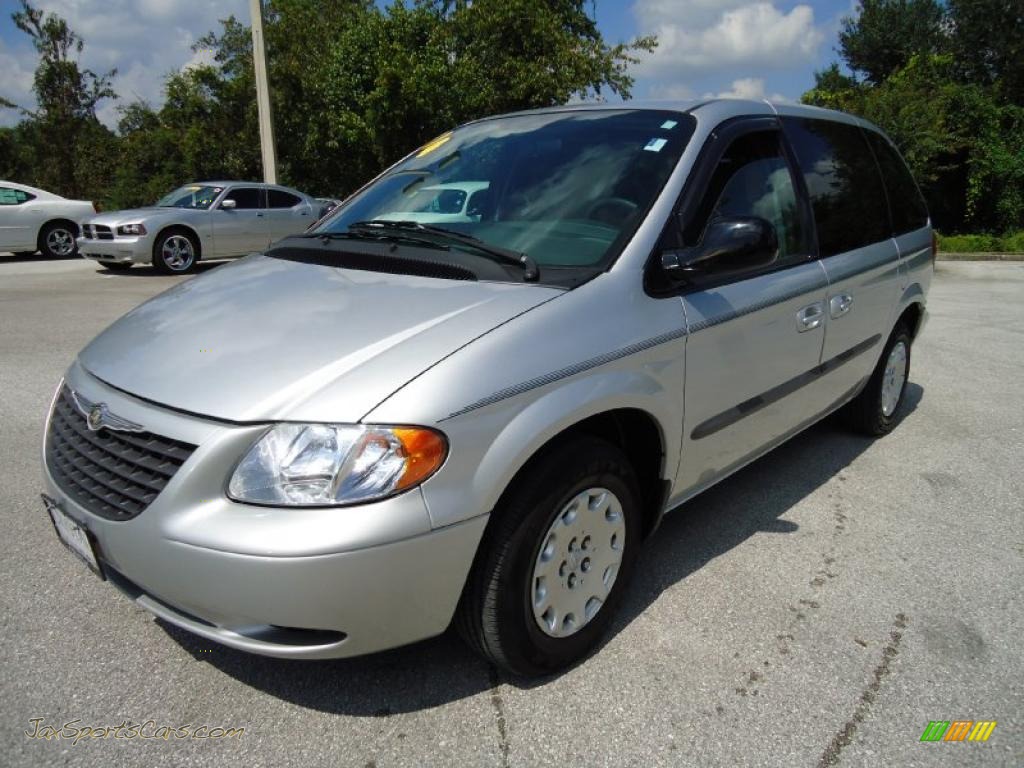 Bright Silver Metallic / Medium Slate Gray Chrysler Town & Country LX