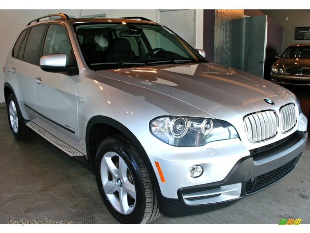 Titanium Silver Metallic / Black BMW X5 xDrive35d
