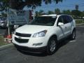 Chevrolet Traverse LT White photo #1