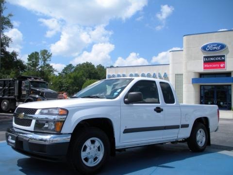 Summit White 2006 Chevrolet Colorado Extended Cab Summit White 2006 Chevrolet Colorado Extended Cab