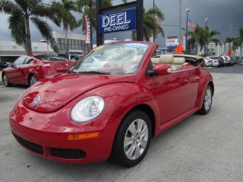 Salsa Red 2009 Volkswagen New Beetle 2.5 Convertible Salsa Red 2009 Volkswagen New Beetle 2.5 Convertible