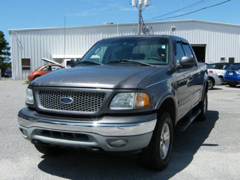 Dark Shadow Grey Metallic 2002 Ford F150 XLT SuperCrew 4x4 Dark Shadow Grey Metallic 2002 Ford F150 XLT SuperCrew 4x4