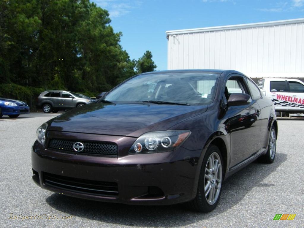 Black Cherry Pearl / Dark Charcoal Gray Scion tC 