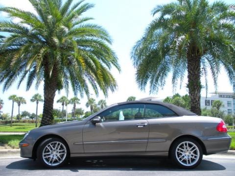 Steel Grey Metallic 2009 Mercedes-Benz CLK 350 Cabriolet Steel Grey Metallic 2009 Mercedes-Benz CLK 350 Cabriolet