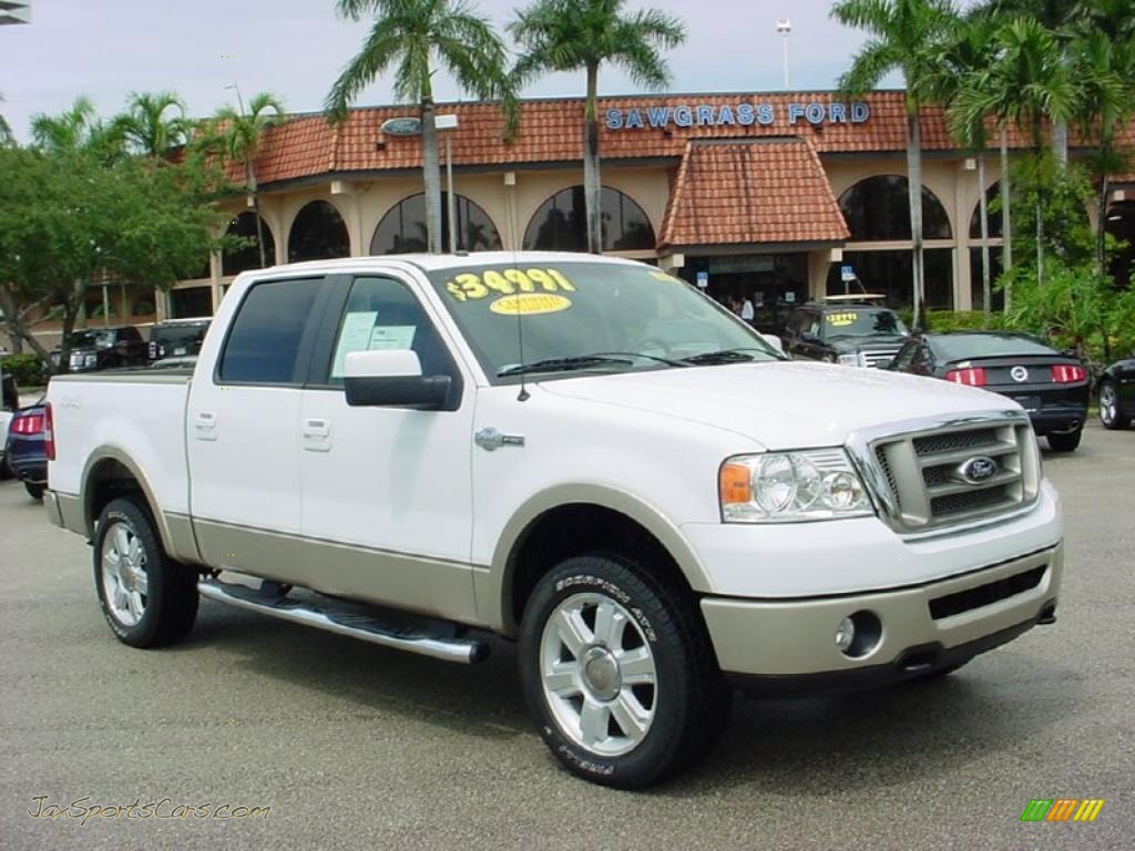 Oxford White / Tan/Castaño Leather Ford F150 King Ranch SuperCrew 4x4 Oxford White / Tan/Castaño Leather Ford F150 King Ranch SuperCrew 4x4