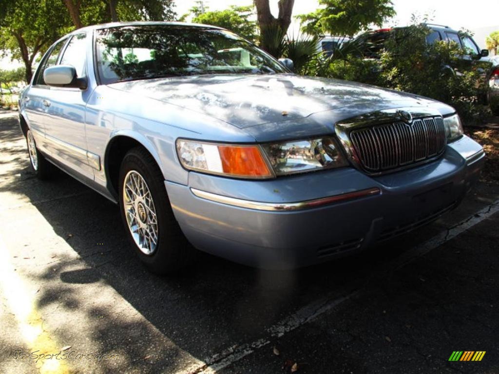 Light Blue Metallic / Deep Slate Blue Mercury Grand Marquis GS Light Blue Metallic / Deep Slate Blue Mercury Grand Marquis GS