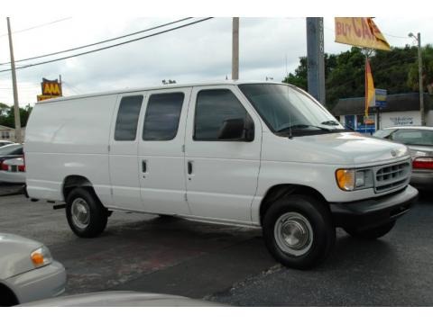 Oxford White 1998 Ford E Series Van E250 Commercial Oxford White 1998 Ford E Series Van E250 Commercial