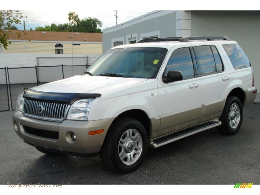 Oxford White / Medium Dark Parchment Mercury Mountaineer V6