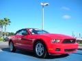 Ford Mustang V6 Premium Convertible Torch Red photo #7