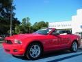Ford Mustang V6 Premium Convertible Torch Red photo #9
