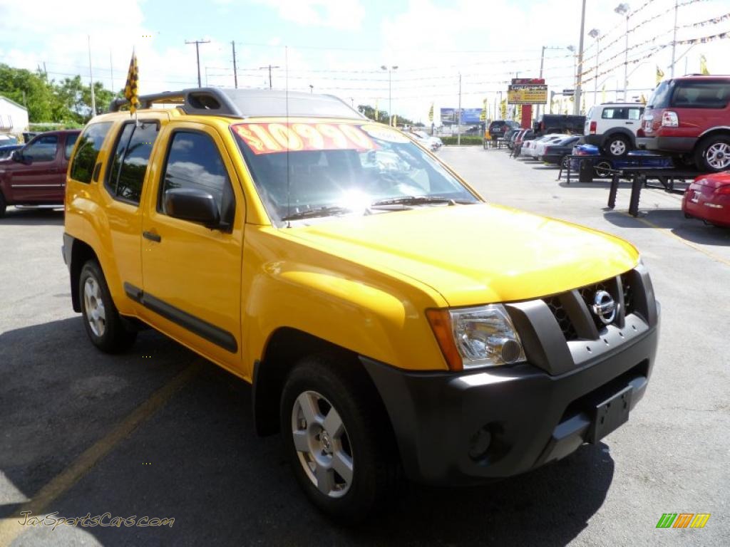 2005 Nissan xterra yellow #9