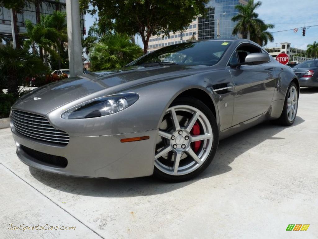 2007 Aston Martin V8 Vantage Coupe In Meteorite Silver