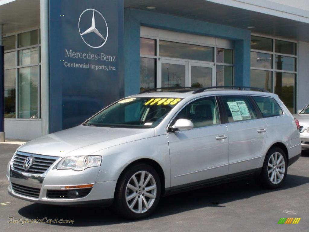 2007 Volkswagen Passat 3.6 Wagon in Reflex Silver Metallic 007808