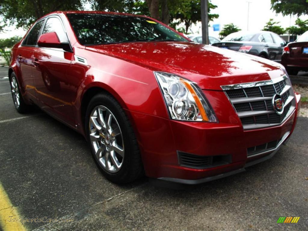 Cadillac CTS 2008 Red