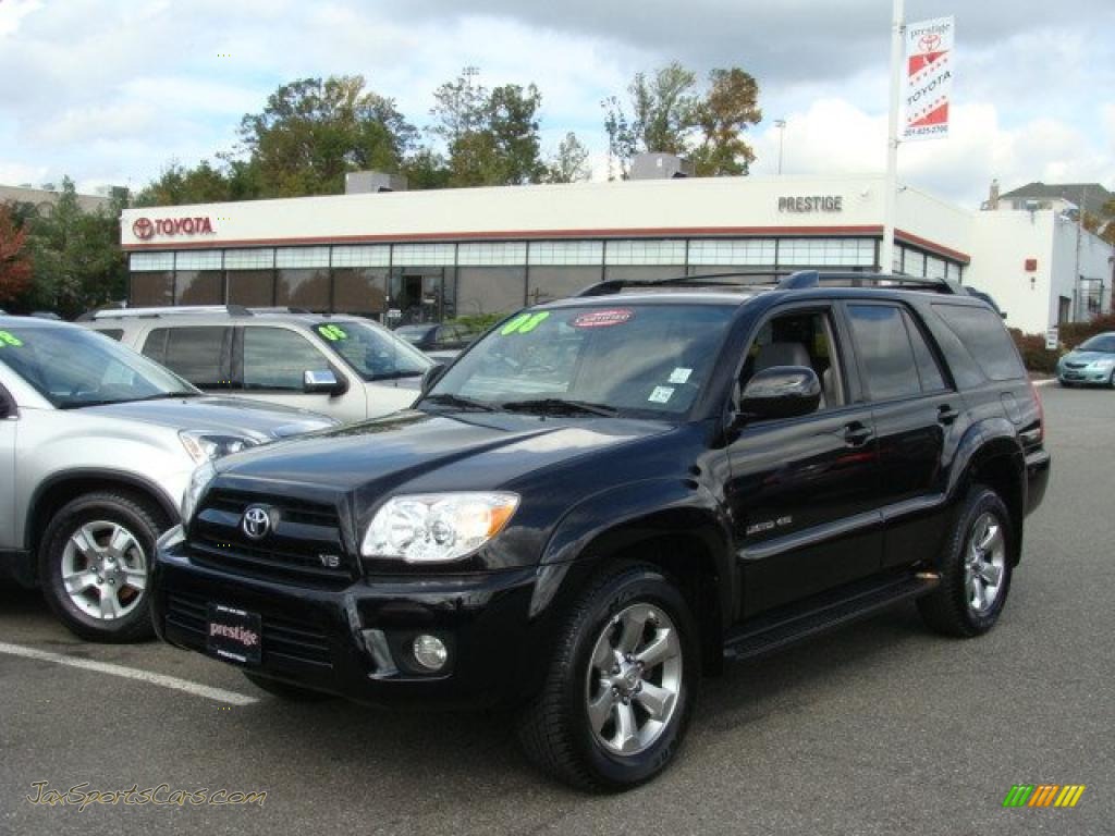 2008 toyota 4runner limited black #4