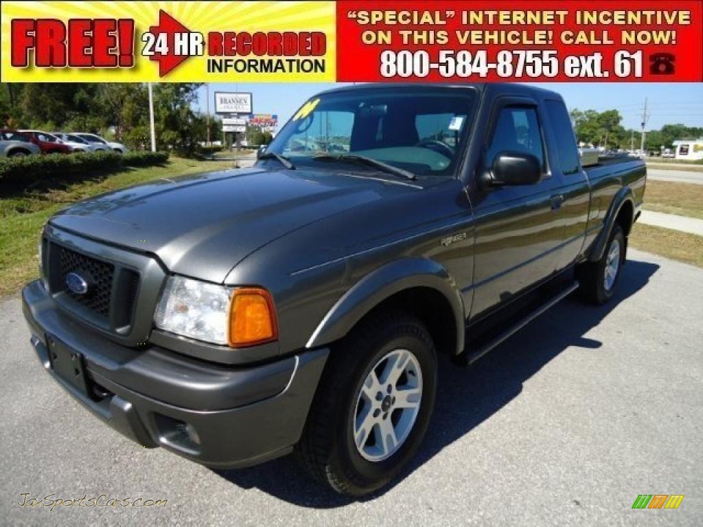 2004 Ford Ranger Edge SuperCab 4x4 in Dark Shadow Grey Metallic photo 29 A06180 Jax Sports 2004 Ford Ranger Edge SuperCab 4x4 in Dark Shadow Grey Metallic photo 29 A06180 Jax Sports