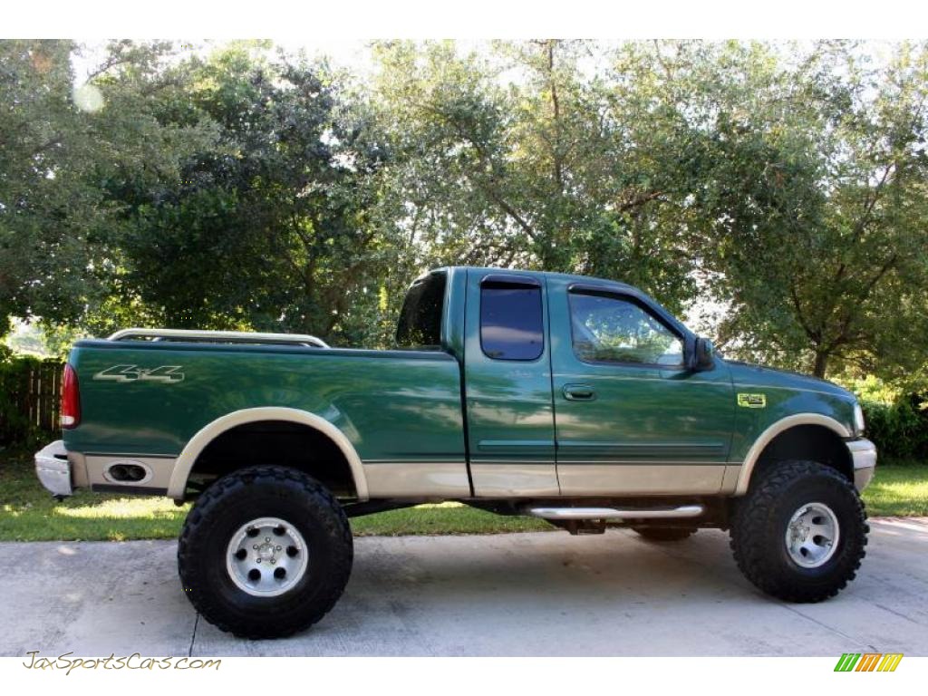 2000 Ford F150 Lariat Extended Cab 4x4 in Amazon Green ...