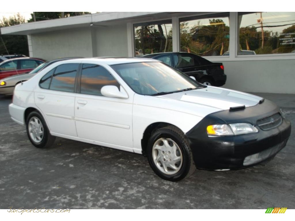 White 1998 nissan altima #8