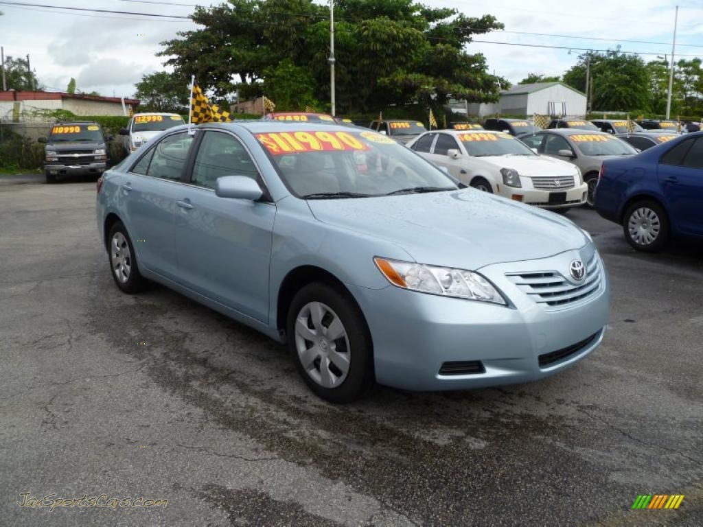 2007 Toyota camry sky blue pearl