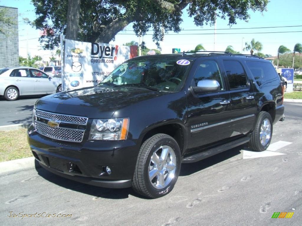 Black Suburban Ltz