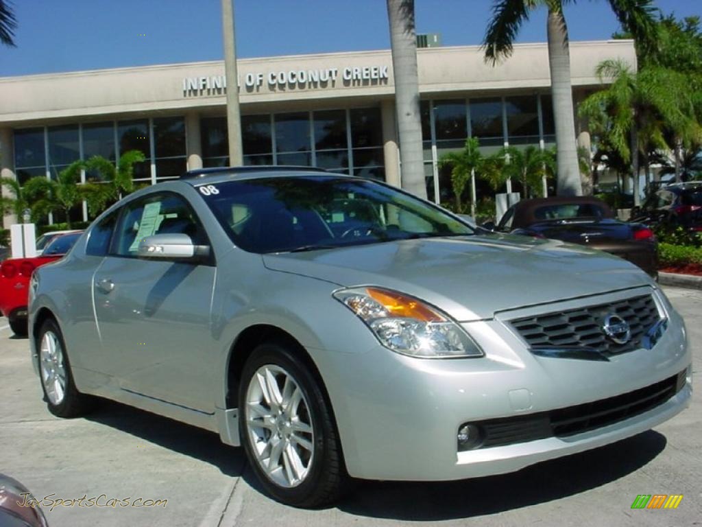 2008 Nissan Altima 3.5 SE Coupe in Radiant Silver Metallic 103684