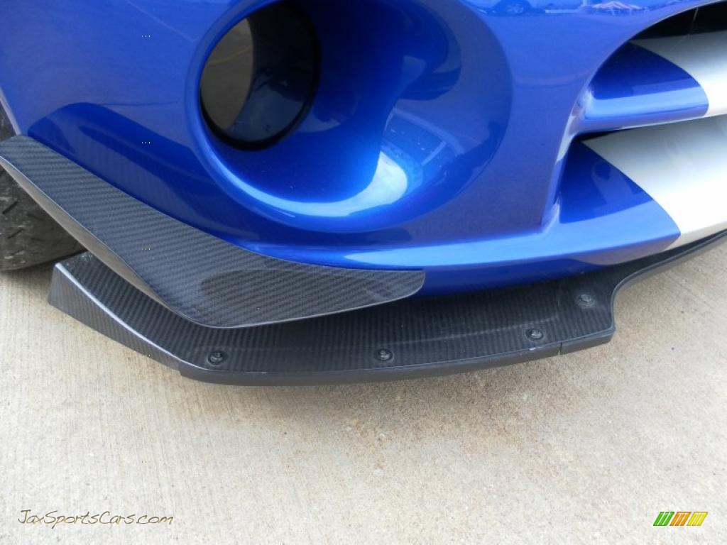 2010 Viper ACR Roanoke Dodge Edition Coupe - Viper GTS Blue/Silver / Black photo #8