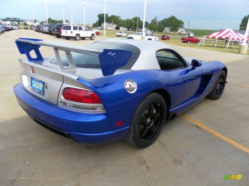 2010 Viper ACR Roanoke Dodge Edition Coupe - Viper GTS Blue/Silver / Black photo #15