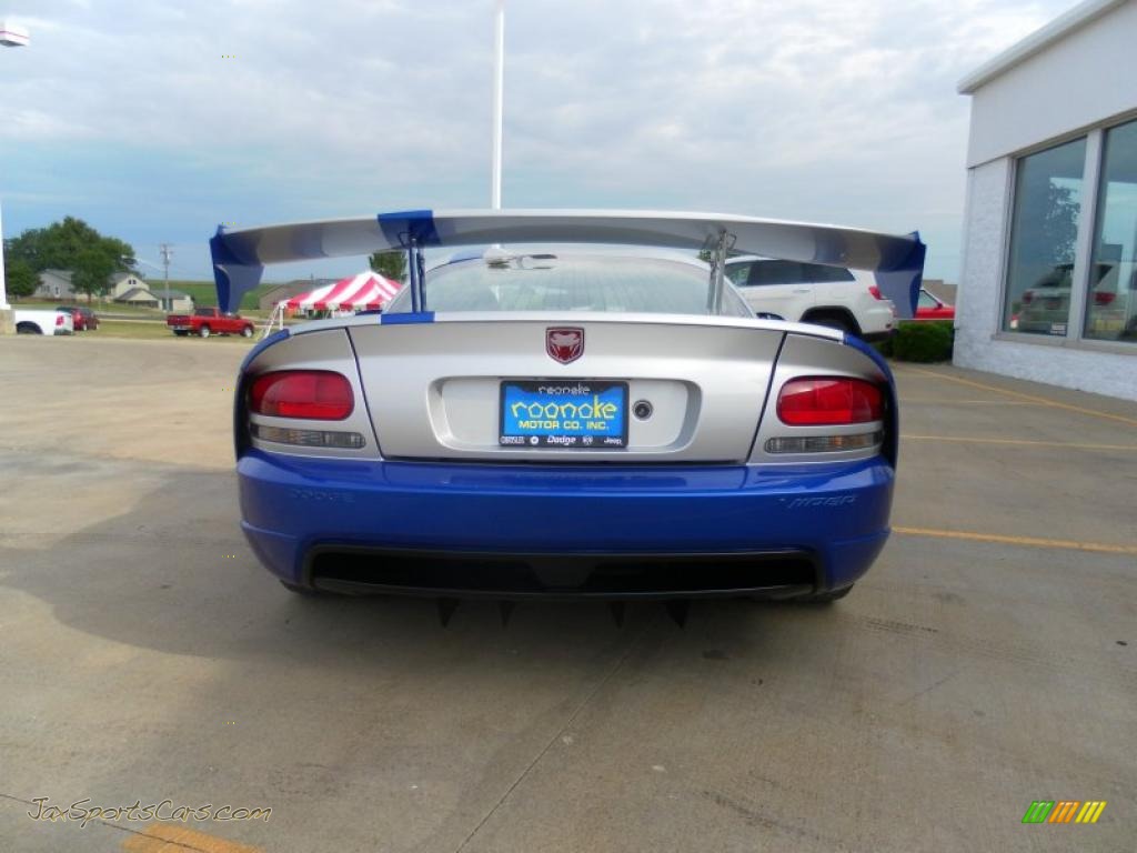 2010 Viper ACR Roanoke Dodge Edition Coupe - Viper GTS Blue/Silver / Black photo #17