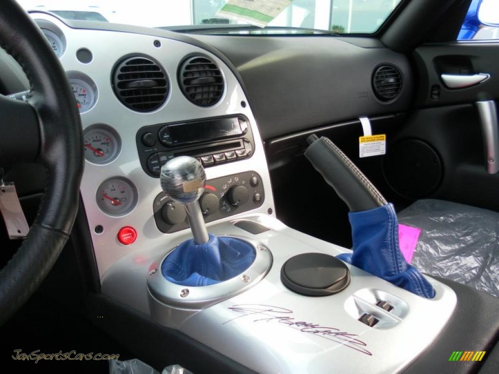 2010 Viper ACR Roanoke Dodge Edition Coupe - Viper GTS Blue/Silver / Black photo #26