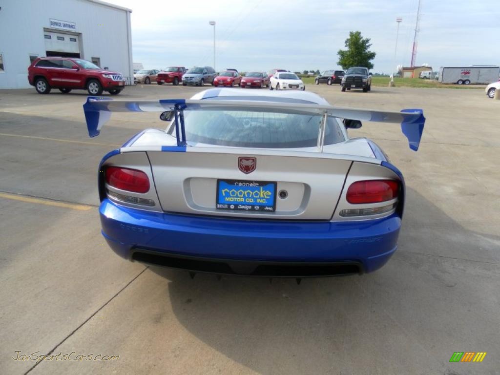 2010 Viper ACR Roanoke Dodge Edition Coupe - Viper GTS Blue/Silver / Black photo #36
