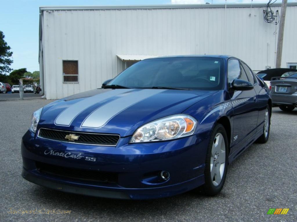 Laser Blue Metallic / Gray Chevrolet Monte Carlo SS