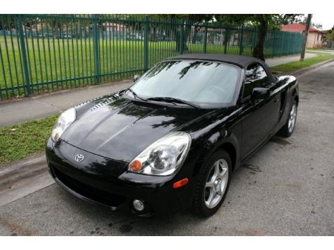Black 2005 Toyota MR2 Spyder Roadster Black 2005 Toyota MR2 Spyder Roadster