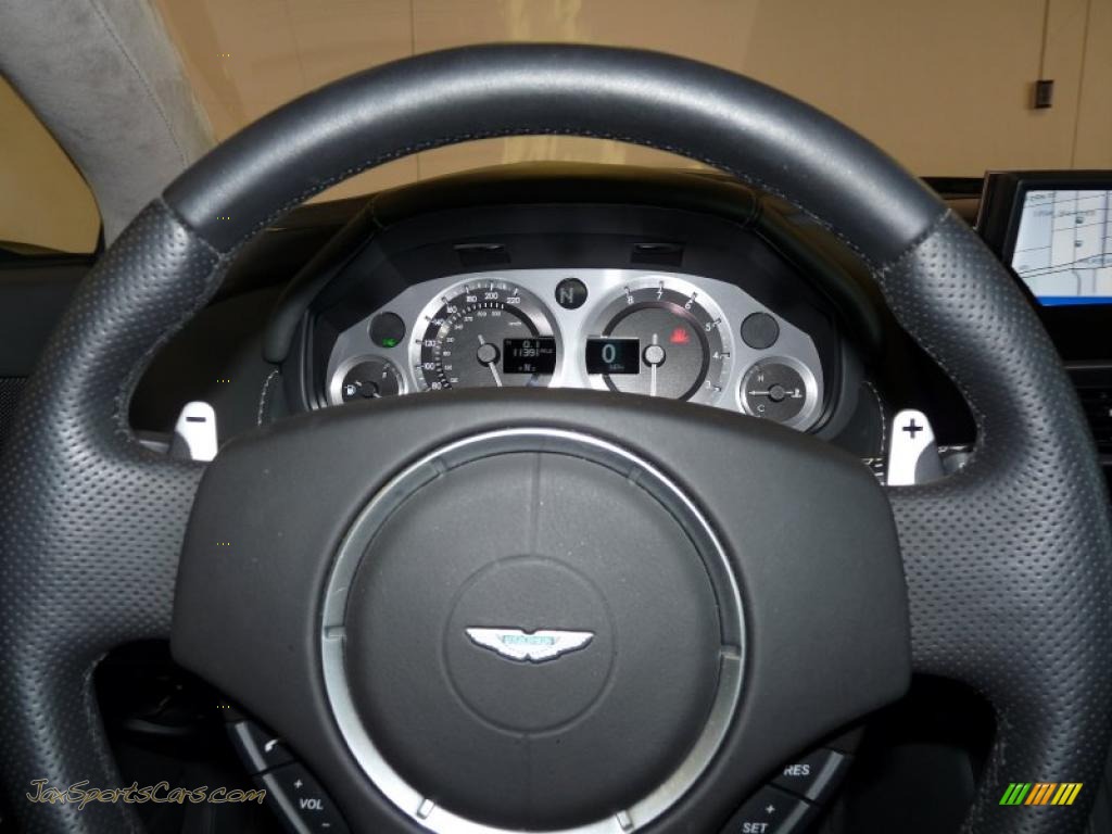 2008 V8 Vantage Roadster - Meteorite Silver / Phantom Grey photo #34