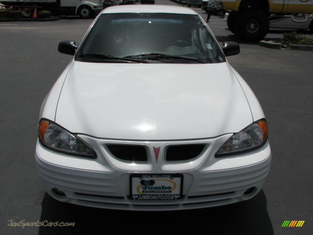 1999 Pontiac Grand Am SE Sedan in Arctic White photo #3 - 925303 | Jax