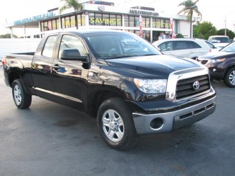Black 2008 Toyota Tundra Double Cab Black 2008 Toyota Tundra Double Cab