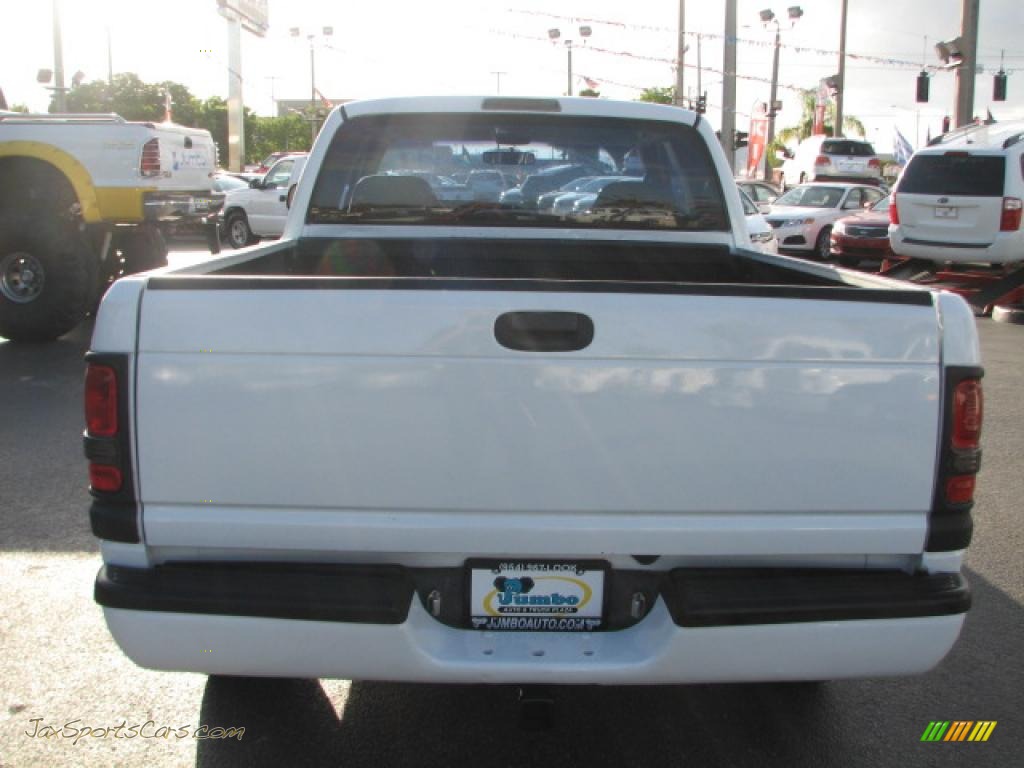 1999 Ram 1500 Sport Extended Cab - Bright White / Agate Black photo #6