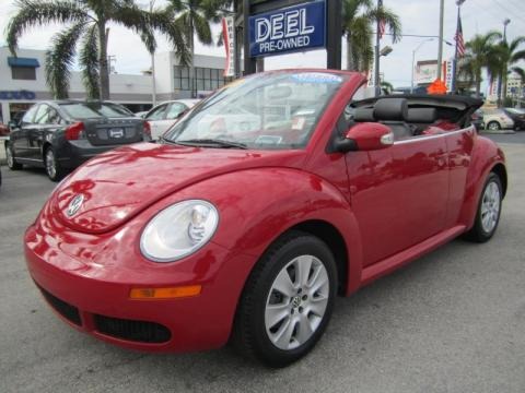 Red Volkswagen Beetle For Sale. Salsa Red Volkswagen New