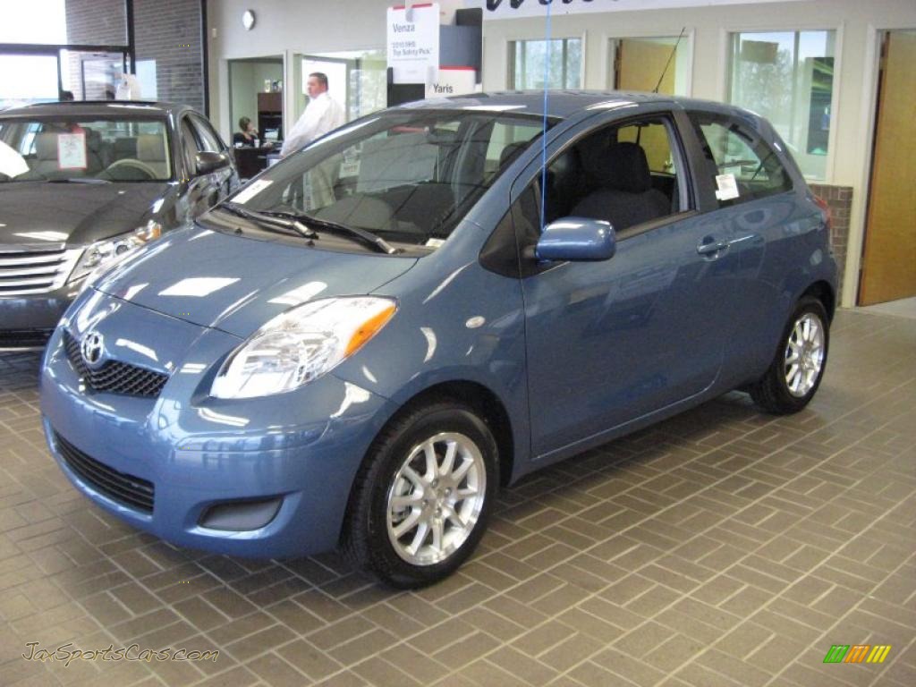 toyota yaris bayou blue #1