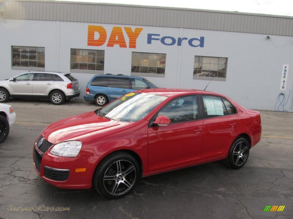 2007+volkswagen+jetta+red